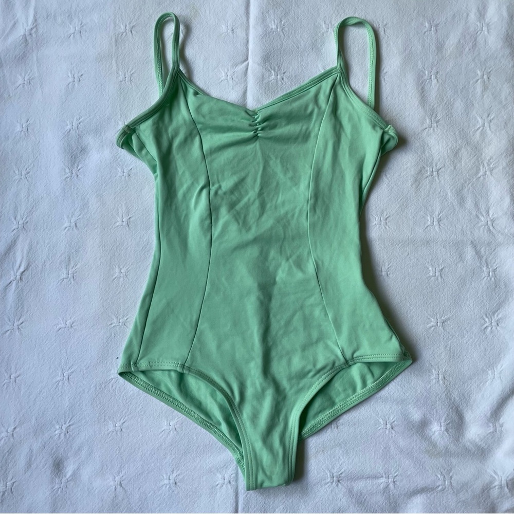 Baltogs Mint Green Cami Leotard - size xs